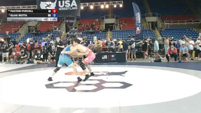 165 lbs Cons. Quarters - Paxton Purcell, Ohio vs Elias Motta, Minnesota