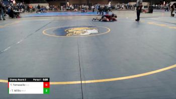 152 lbs Champ. Round 2 - Terence Willis, Belleville East vs Tommy Tomasello, Crystal Lake Central