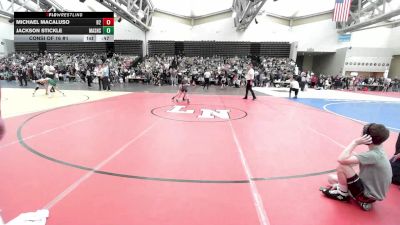 63-M lbs Consi Of 16 #1 - Michael Macaluso, Barn Brothers vs Jackson Stickle, Mat Assassins