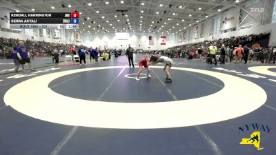 107 lbs Quarterfinal - Kendall Harrington, Journeymen Wrestling Club vs Serra Akyali, Elite Wrestling Academy (Long Island)