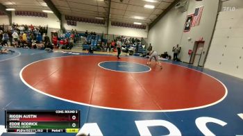 165A Cons. Round 2 - Eddie Rodrick, Natrona County vs Riggin Austin, Laramie