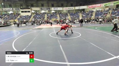 165 lbs Consi Of 16 #2 - Matthew Kimble, Lamar vs Connor Tyler, Summit Middle School