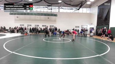 150 lbs Consi Of 4 - Matthew Dzierlatka, Berlin vs Demir Sanford-Tolentino, Rockville