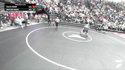 5A 235 lbs Semifinal - Kalyn Wade, Northridge vs Maycee Hales, Box Elder