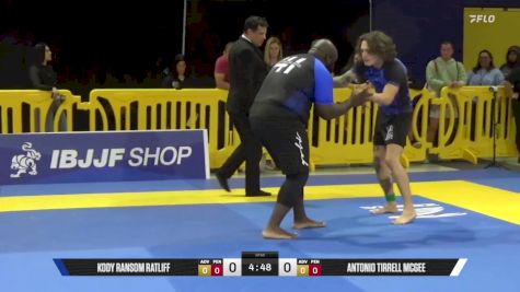 Antonio Tirrell McGee vs Kody Ransom Ratliff 2025 Pan IBJJF Jiu-Jitsu No-Gi Championship
