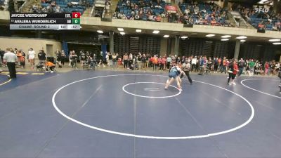 170 lbs Champ. Round 3 - Avalena Wunderlich, Princeton vs Jaycee Weitekamp, Mahomet-Seymour