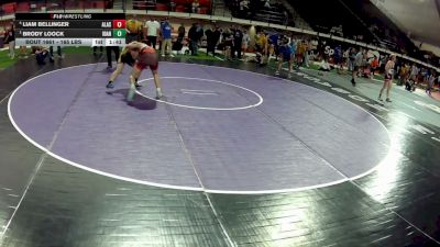 165 lbs Cons. Sub-semis - Liam Bellinger, Alaska vs Brody Loock, Idaho