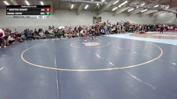 165 lbs Champ. Round 1 - Weston Ennist, Laramie vs Angel Ortiz, Northridge