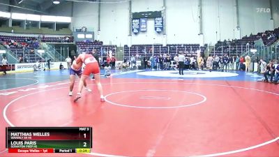 215 lbs Cons. Semi - Louis Paris, Scranton Prep Hs vs Matthias Welles, Waverly Sr HS