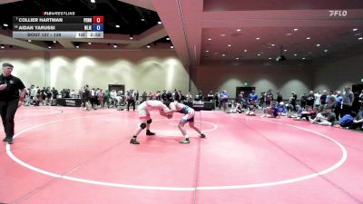 138 lbs Cons. Round 6 - Collier Hartman, Pennsylvania vs Aidan Yarussi, New Jersey