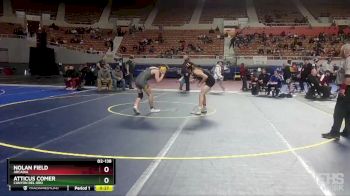 D2-138 lbs Cons. Round 2 - Atticus Comer, Canyon Del Oro vs Nolan Field, Arcadia