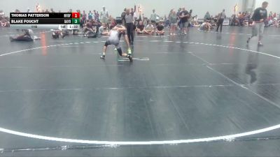 116 lbs Round 3 (4 Team) - Thomas Patterson, MF Dynasty vs Blake Foucht, Dayton Bandits