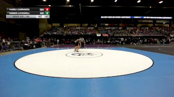 145 lbs 5th Place Match - Yaneli Carranza, Emporia HS vs Timber Lovewell, Hays HS