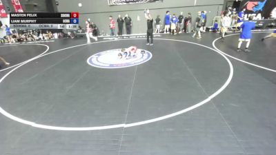 88 lbs Masten Felix, SDIKWA - San Diego-Imperial Kids Wrestling Association vs Liam Murphy, OCWA - Orange County Wrestling Association
