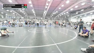 145 lbs Rr Rnd 3 - Dylan Harshman, MetroWest United Storm - HSB vs Nico Maisel, University Hawks Wrestling Club - HSB