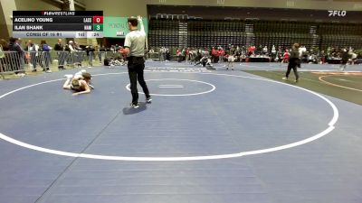 120 lbs Consi Of 16 #1 - Acelino Young, Lassen vs Ilan Shank, Nampa