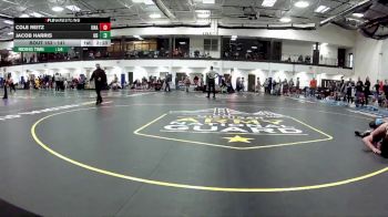 141 lbs Semifinal - Jacob Harris, Unattached Davenport vs Cole Reitz, Unattached