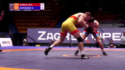 92 kg Round 2 - Eric Schultz, USA vs Miriani Maisuradze, GEO