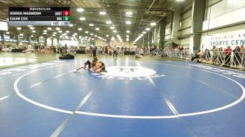 135 lbs Rr Rnd 1 - Joshua Wasnieski, Quest School Of Wrestling MS vs Caleb Cox, Knights Wrestling Club