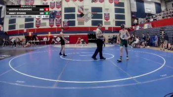 121 lbs Quarterfinal - Auston Kosanonic, Avonworth vs Jimmy Stivers, Laurel