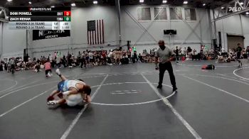 113 lbs Round 2 (4 Team) - Dom Powell, Team Shutt Garnett Trained vs Zach Rehak, TDWC Maniacs