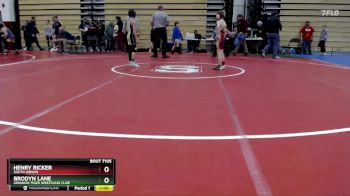 67 lbs Cons. Round 2 - Brodyn Lane, Lebanon Tiger Wrestling Club vs Henry Ricker, South Gibson