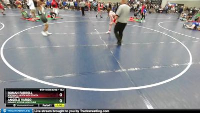 132 lbs Cons. Round 3 - Angelo Vargo, Midwest Xtreme Wrestling vs Ronan Farrell, Rockwall-Heath High School Wrestling