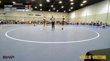 130 lbs Rr Rnd 2 - Alli Taber, Black Widows 7-12 vs Libberty Drake, SOTM Lady Outlaw Little