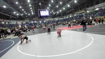 120 lbs 2nd Place - Benjamin Gomez, Bear Cave WC vs Zandon Ness, Ridge WC