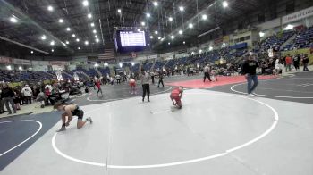 120 lbs 2nd Place - Benjamin Gomez, Bear Cave WC vs Zandon Ness, Ridge WC