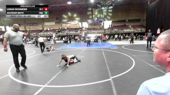 62 lbs Consi Of 8 #2 - Loran Richmeier, PV Youth Wrestling vs Jackson Mutz, Pueblo West Storm