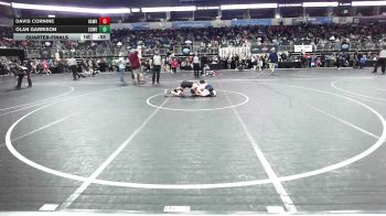 110 lbs Quarterfinal - Davis Cornine, Hawkins House vs Olan Garrison, Coweta WC