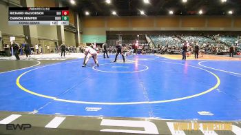 160 lbs Consolation - Richard Halvorson, Durham Wrestling Club vs Cannon Kemper, Burns Oregon