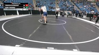 197 lbs Cons. Semi - Gabe Chesbro, University Of Saint Mary (KS) vs Trenton Blomquist, Embry-Riddle (Ariz.)