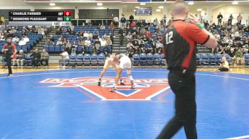 125 lbs Consolation - Charlie Farmer, Army West Point vs Desmond Pleasant, Drexel
