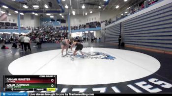 160 lbs Cons. Round 3 - Caleb Robinson, Corner Canyon vs Damian Munster, Columbia