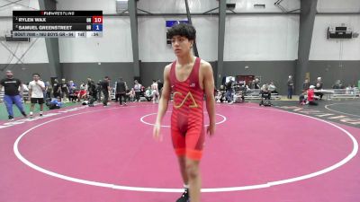 16U Boys GR - 165 lbs 5th Place Match - Caleb Gately, WA vs Magnus Michaelson, WA