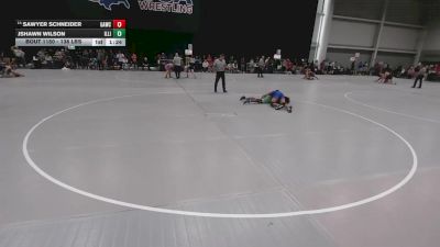 138 lbs Champ. Rd Of 64 - Jshawn Wilson, Illinois vs Sawyer Schneider, GRIT Athletics Wrestling Club