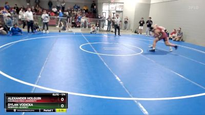 174 lbs Cons. Round 4 - Dylan Vodicka, Nebraska-Kearney vs Alexander Holguin, Colorado Mesa University