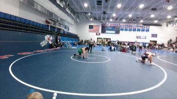 215 lbs Cons. Round 4 - Timothy Shrack, Kelly Walsh vs Brady Calmes, Glenrock