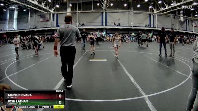 72 lbs Round 4 (10 Team) - Tanner Rivara, FLOW vs Josh Latham, CTWHALE