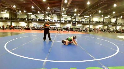 100 lbs Quarterfinal - Alessia Lilly, Bethlehem Central vs Jasmine Brucato, HFL Wrestles For Alexander