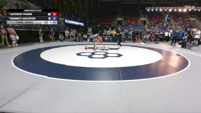 100 lbs Cons. Semis - Jackson Thorn, MN vs Bennett Wachter, OH