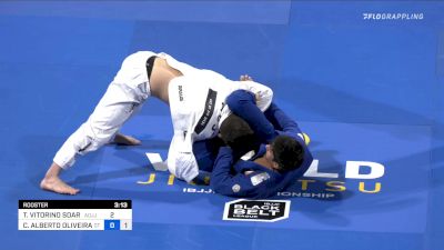 THALISON VITORINO SOARES vs CARLOS ALBERTO OLIVEIRA DA SILVA 2022 World Jiu-Jitsu IBJJF Championship