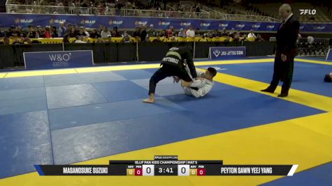Peyton Sawn Yeej Yang vs Masanosuke Suzuki 2026 Pan Kids Jiu-Jitsu IBJJF Championship