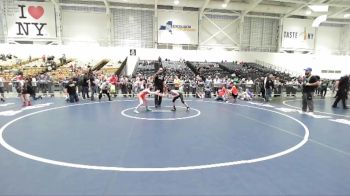 80 lbs Semifinal - Landon Mersdorf, NWAA Wrestling vs Leo DelPapa, Black Belt Wrestling Academy