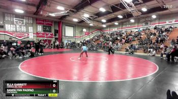 145 lbs 3rd Place Match - Ella Garrett, Corona Del Mar vs Sandilynn Paopao, Centennial