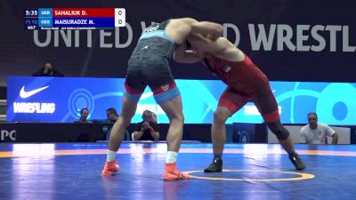 92 kg Final 3-5 - Denys Sahaliuk, Ukraine vs Miriani Maisuradze, Georgia