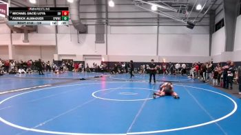 126 lbs Cons. Round 3 - Patrick Almaguer, El Paso Wildcats Wrestling Club vs Michael (Jace) Loya, Dumas Wrestling