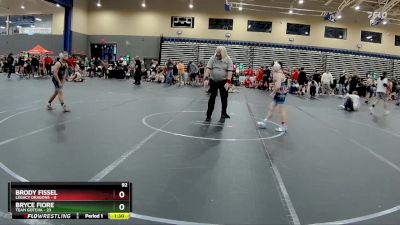 92 lbs Round 2 (4 Team) - Bryce Fiore, Team Gotcha vs Brody Fissel, Legacy Dragons